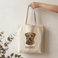 Tote bag portrait + prénom