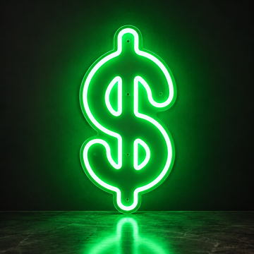 Néon $ (Dollar) LED USB